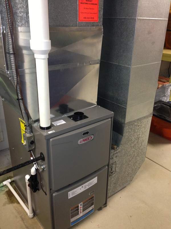Maintenance and Repair on a furnace in Elyria Ohio