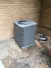 New construction air conditioner installation in Westlake.