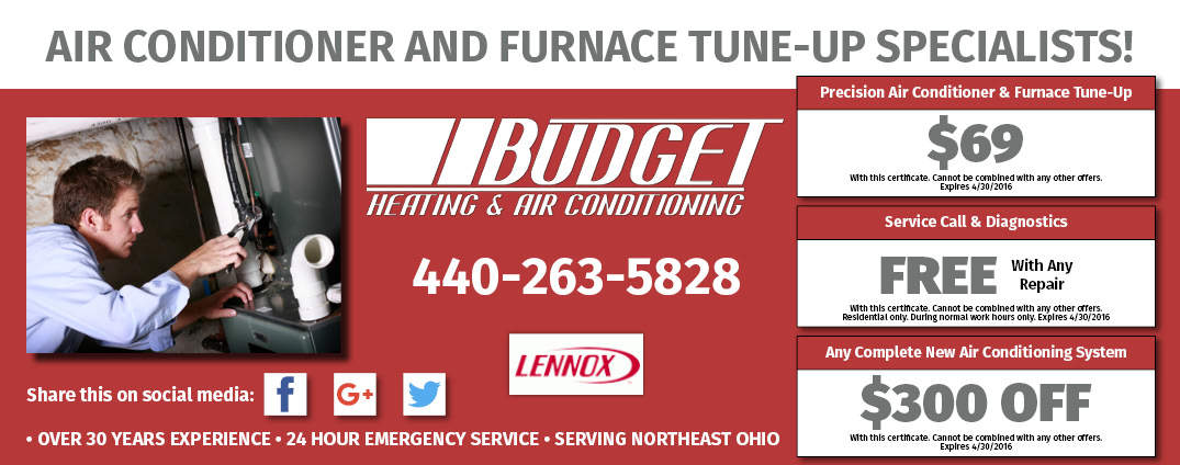 Budget HVAC Coupon 4-30-16